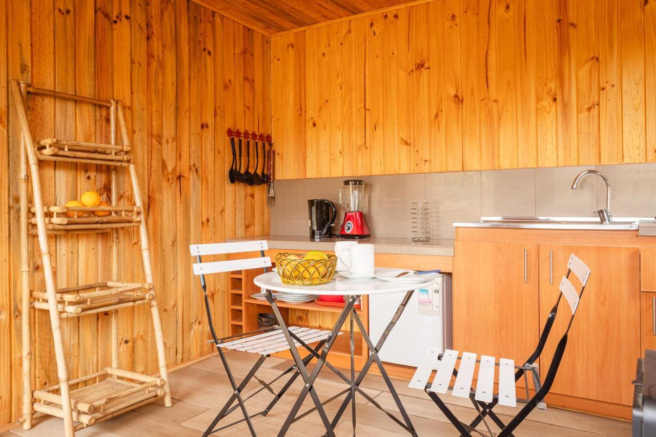 Cabaña en Tunquén, bosque, piscina y vista al mar Exterior foto