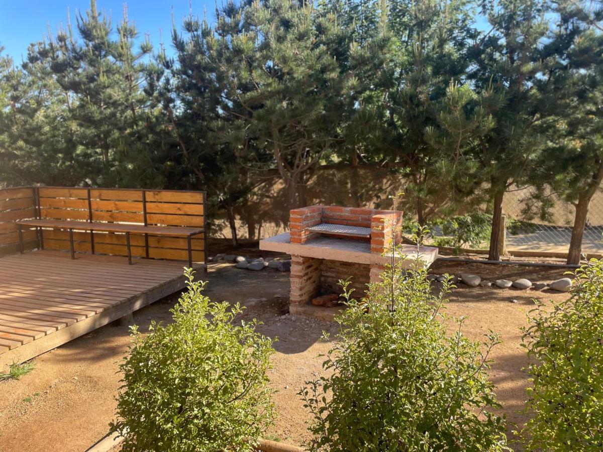 Cabaña en Tunquén, bosque, piscina y vista al mar Exterior foto