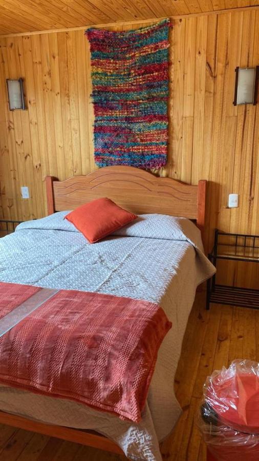 Cabaña en Tunquén, bosque, piscina y vista al mar Exterior foto